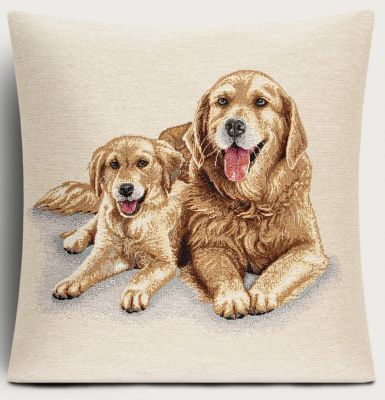 Декоративная наволочка Le Gobelin Собаки Ретриверы